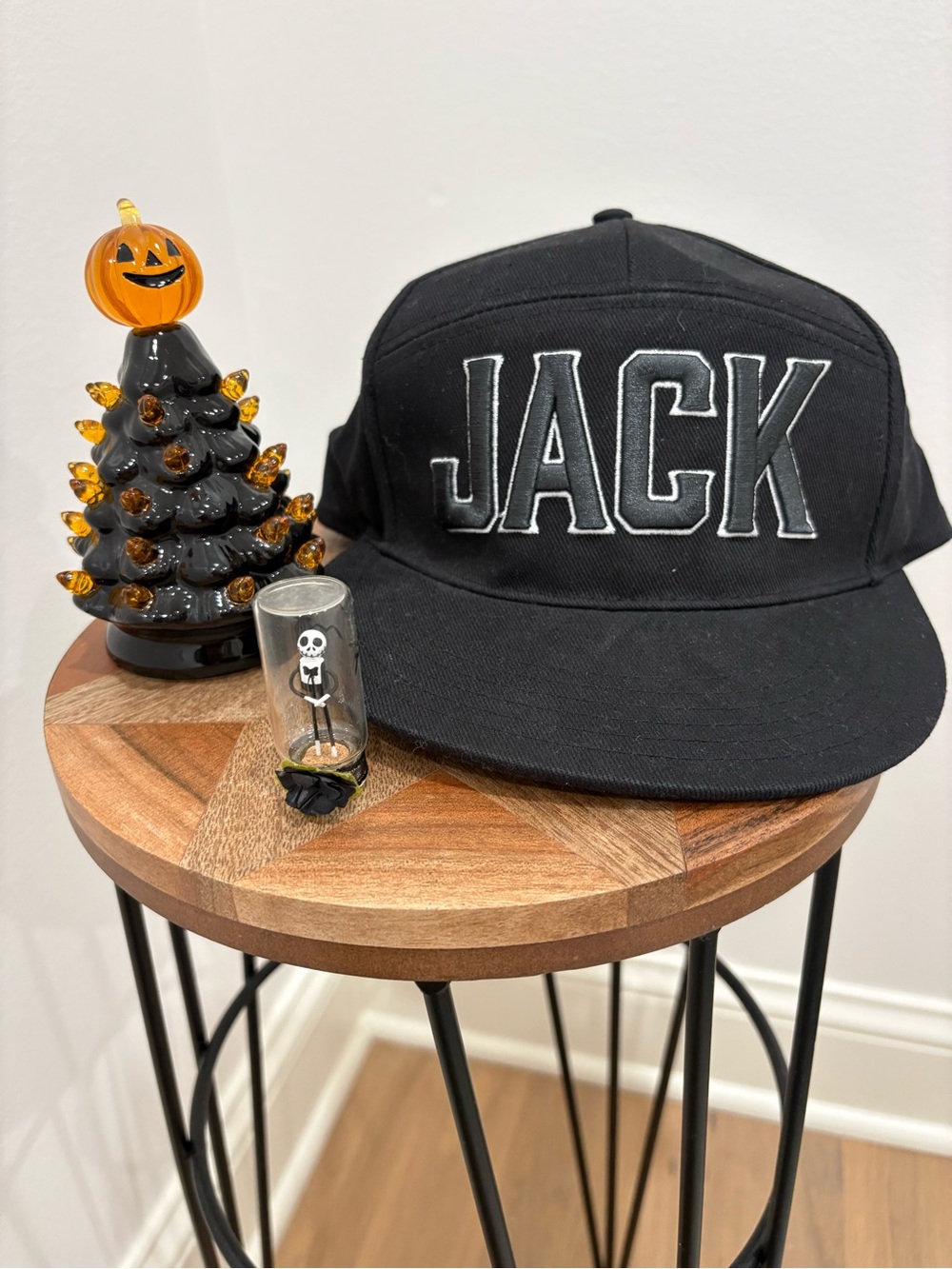 NWOT Disney Jack Skellington Snapback Hat